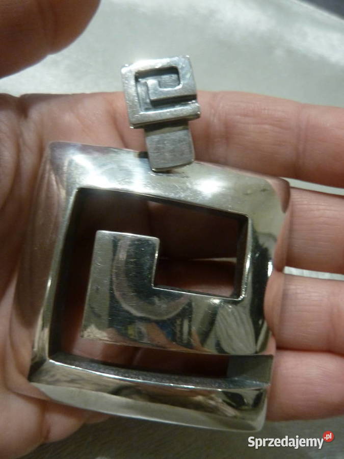 masywna zawieszka srebrna BHałatek mazowieckie Radom