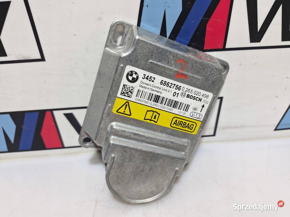 BMW F20 F30 F31 MODUŁ STEROWNIK SENSOR PODUSZEK