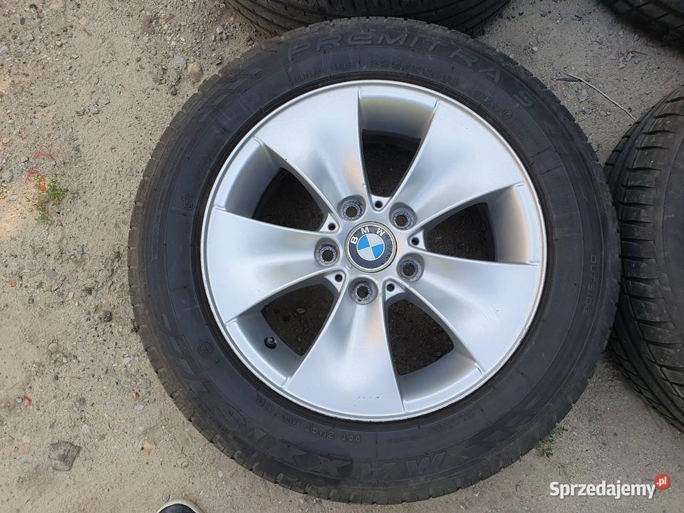 Koła bmw e90 5x120 felgi aluminiowe opony lato Samochodowe dolnośląskie Ziębice