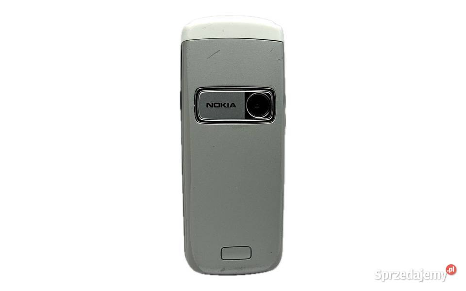Telefon Nokia 6020 biały przód srebrny tył Warszawa sprzedam