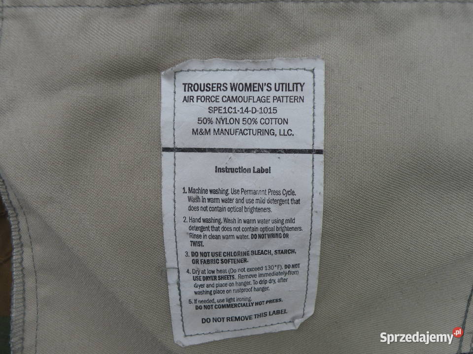 Spodnie ABU tiger stripes 2S womens ripstop dolnośląskie sprzedam