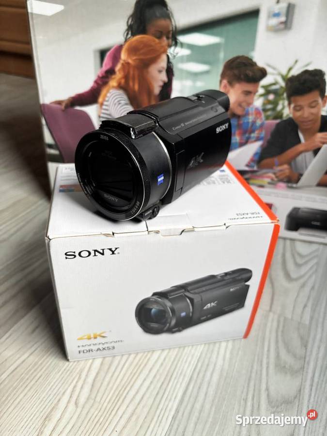 KAMERA SONY FDR AX53 lubuskie Dobiegniew sprzedam