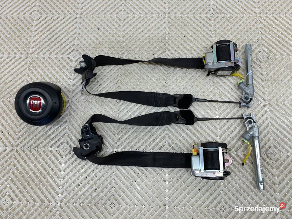 KOKPIT PODUSZKI PASY KOMPLET FIAT TIPO Motoryzacja