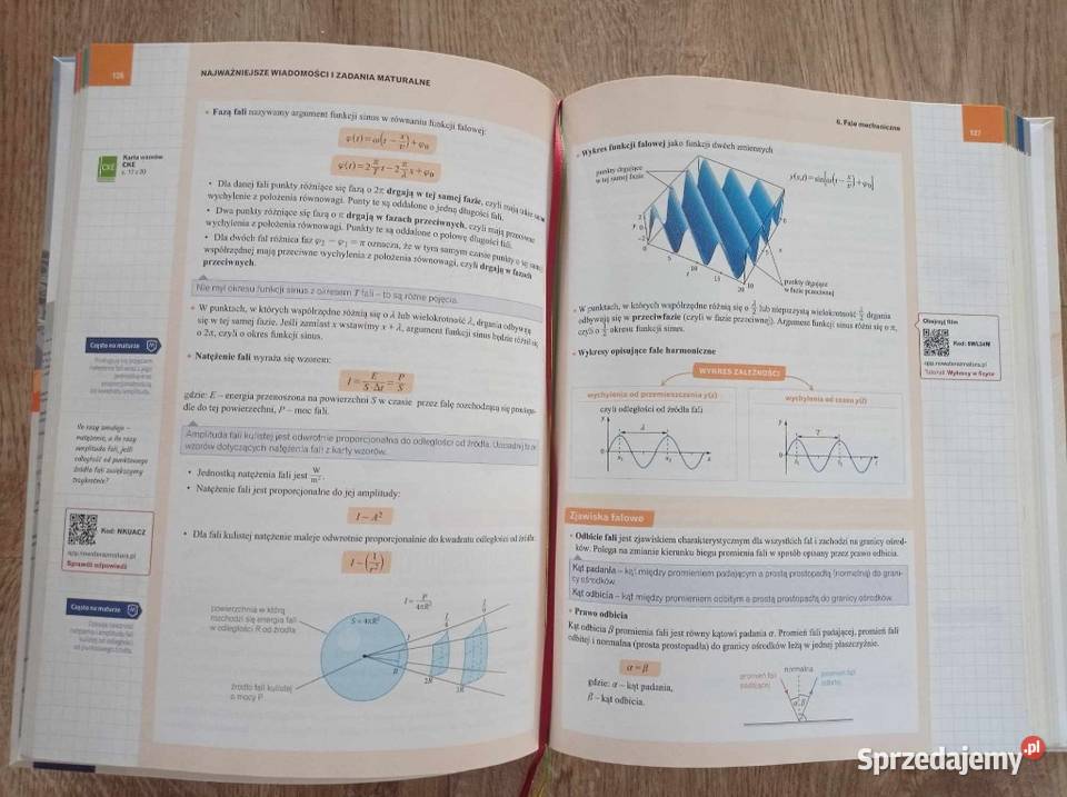 Nowa Teraz matura Fizyka Vademecum Książki naukowe i popularnonaukowe podlaskie Hajnówka