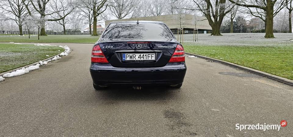 MercedesBenz w211 18 e200 163 LPG E klasa poduszka powietrzna wielkopolskie