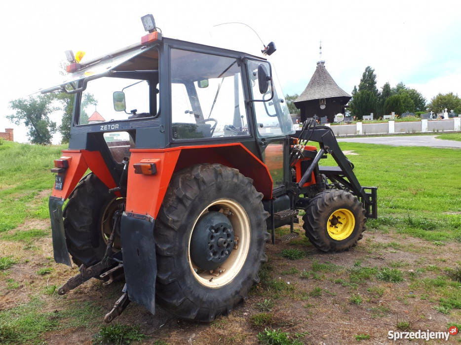 Zetor 7211 z turem 5sekcyjnym Zaczep górny Ołobok
