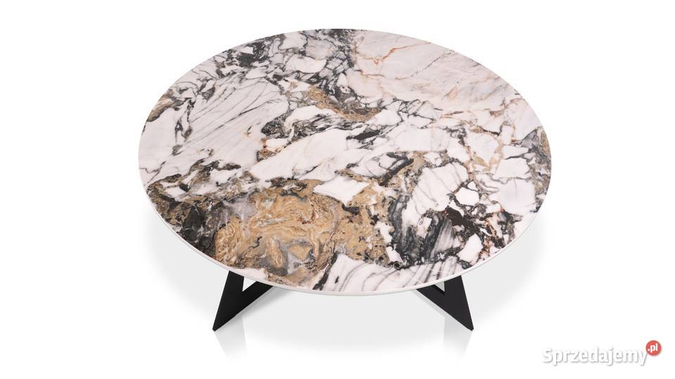 Ława spiek kwarcowy podstawa metal fi 100 100cm Katowice