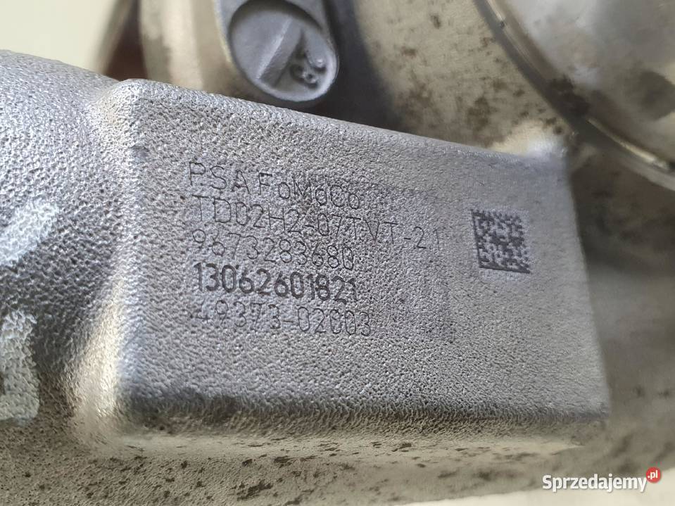 TURBOSPRĘŻARKA Ford Fiesta VII MK7 16 TDCI turbo lubelskie Rudka