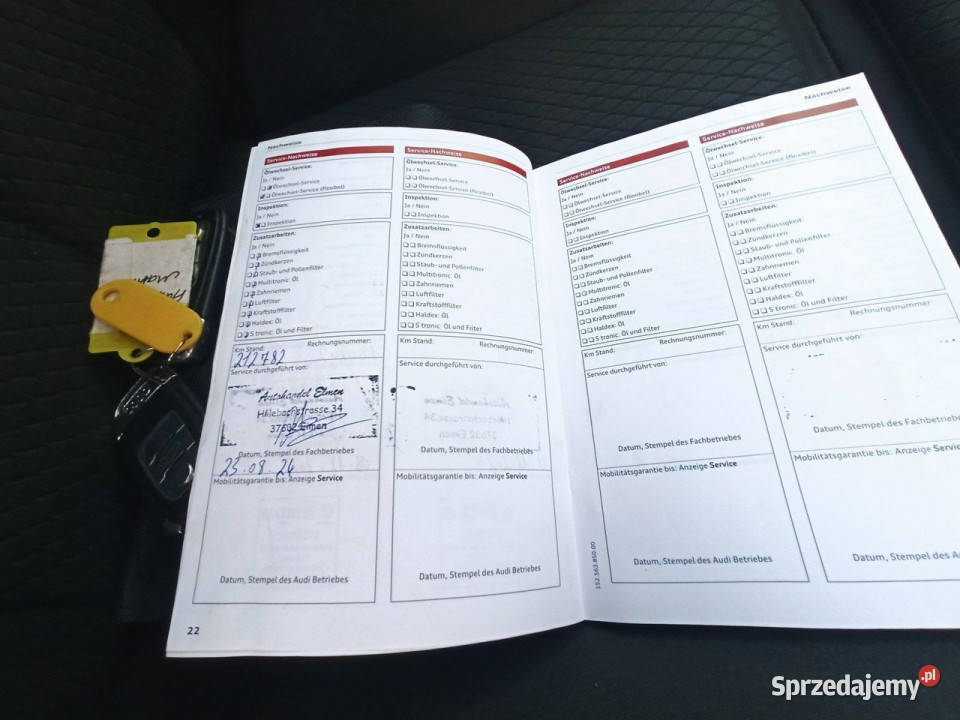bezwypadkowy serwisowany manual Rzeszów