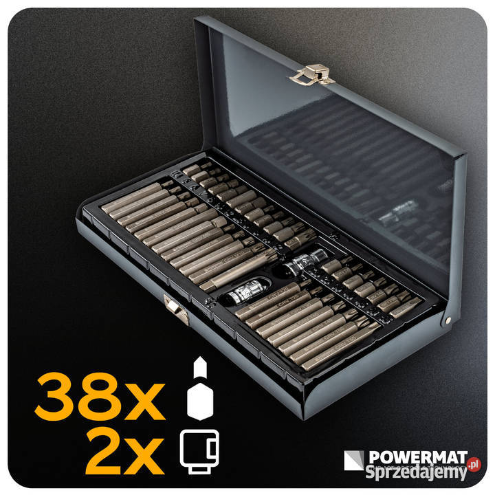 zestaw bitów udarowych crv 40 hex PMZB40T Katowice sprzedam