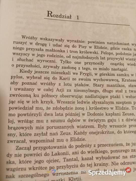 Klątwa Pelopidów książki Warszawa Bródno Rok wydania 1986