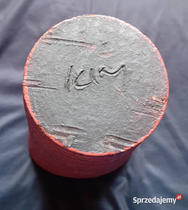 Ceramiczny wazon styl brutalistyczny recznie Koźminek sprzedam