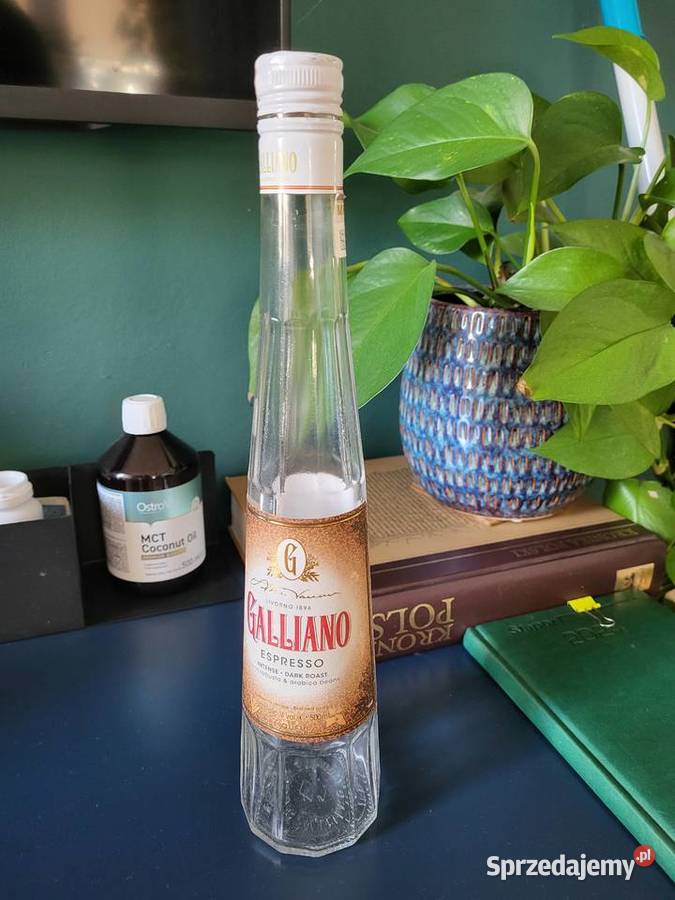 Galliano Espresso500 ml Pusta kolekcjonerska Warszawa sprzedam