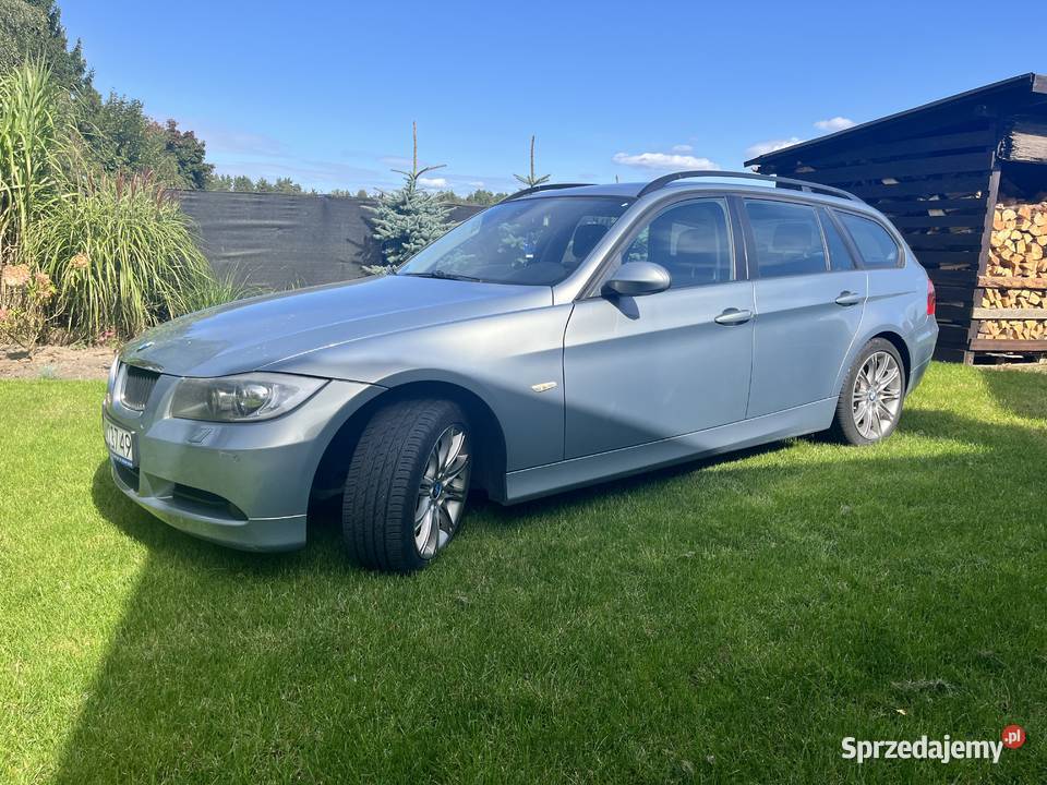 BMW e91 320d Kombi 2005r Diesel silnik M47 163 skórzana tapicerka Człuchów