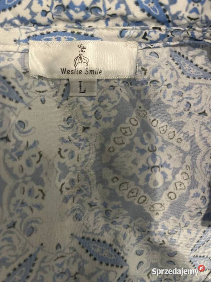 Sukienka modny wzór rozkloszowana hit 40 Moda i Styl