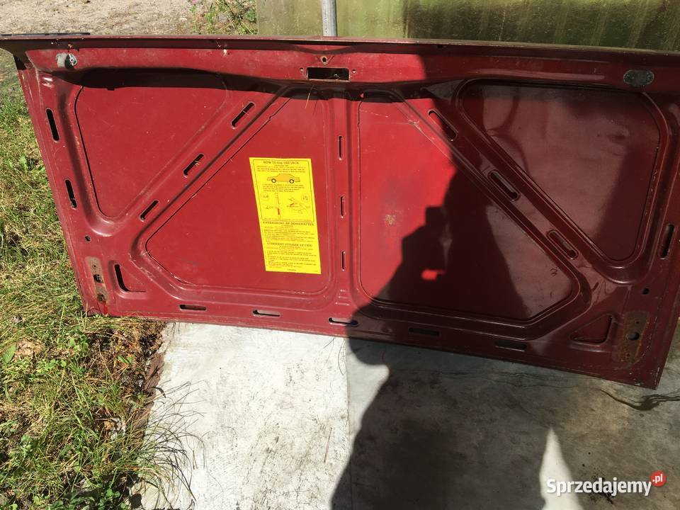 Pokrywa bagażnika Volvo 740 mazowieckie Warszawa sprzedam