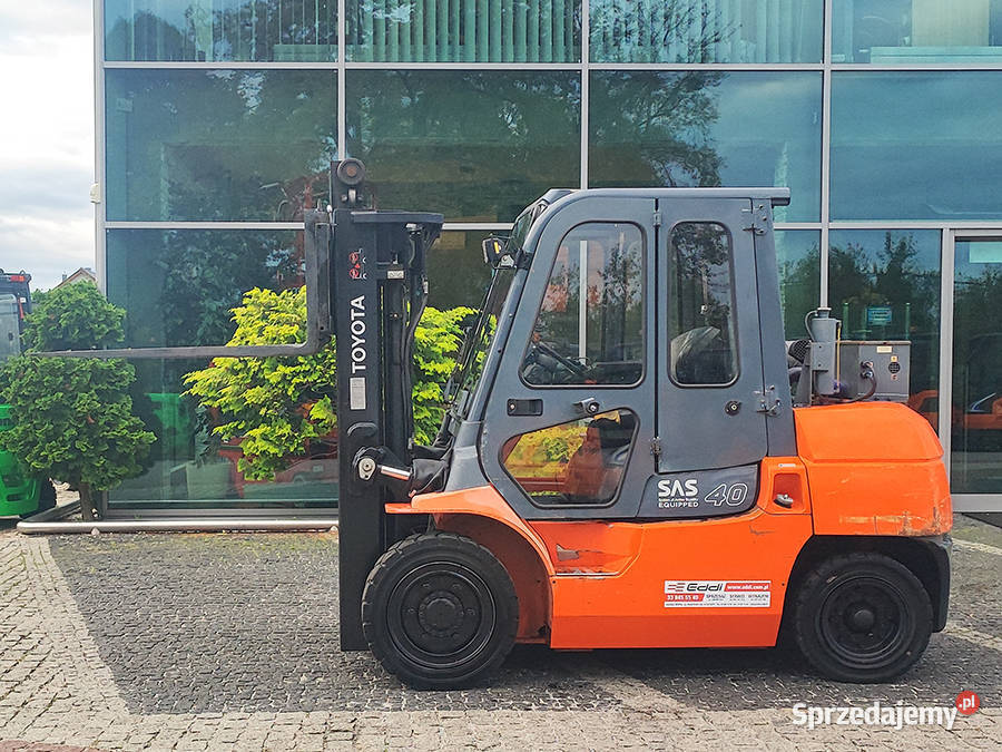 Wózek widłowy Toyota 027FDF35 triplex 43 m