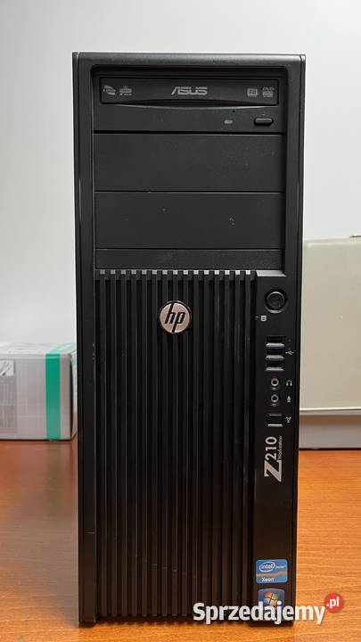 HP Z210 Xeon E3 1270 12GB RAM Quadro 600 Windows Pamięć RAM 12 Katowice sprzedam