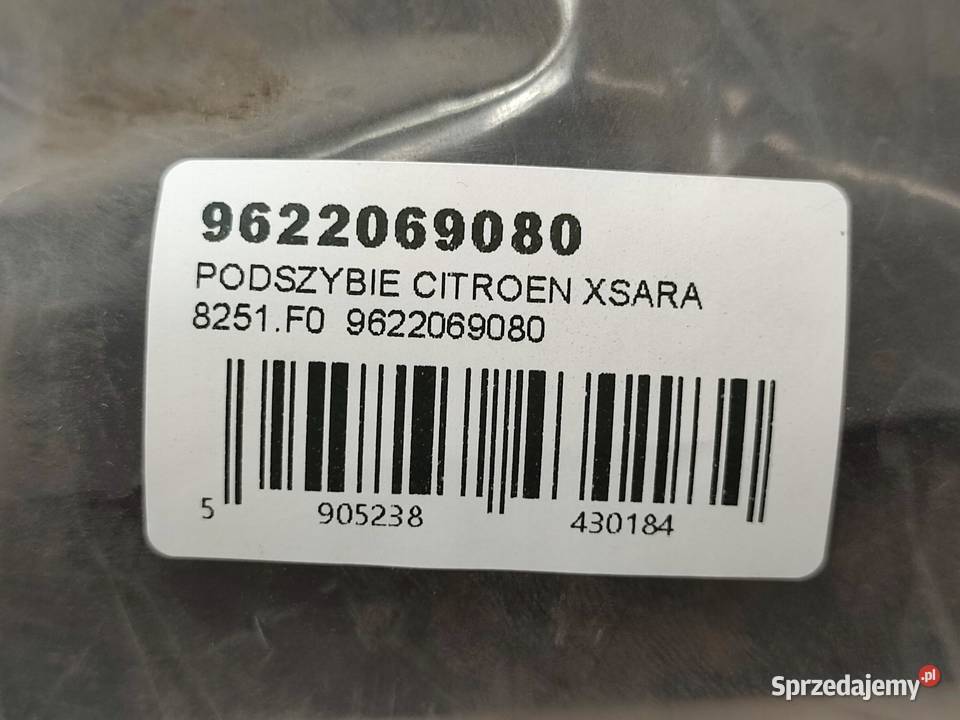 PODSZYBIE PRZÓD CITROEN XSARA 19972000 8251F0