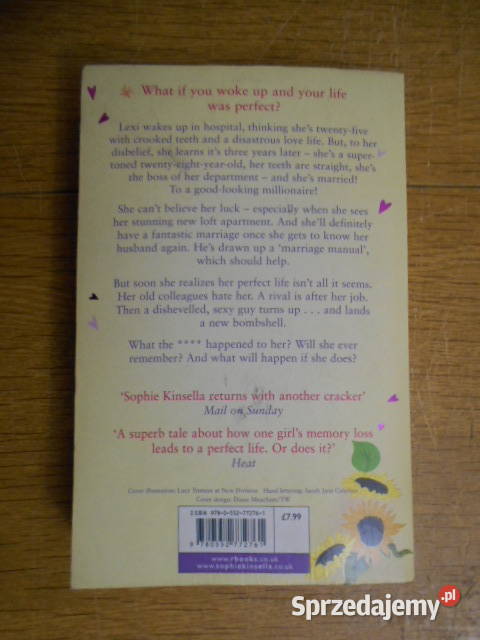 Sophie Kinsella Remember Me Książki i Podręczniki lubelskie Parczew