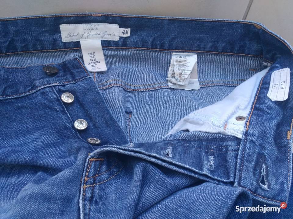 damskie spodnie HM LOGG rozmiar 31 17078A Poznań