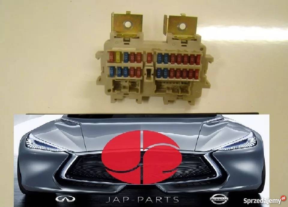 SKRZYNKA PUSZKA BEZPIECZNIKÓW NISSAN TITAN Nowy Tomyśl