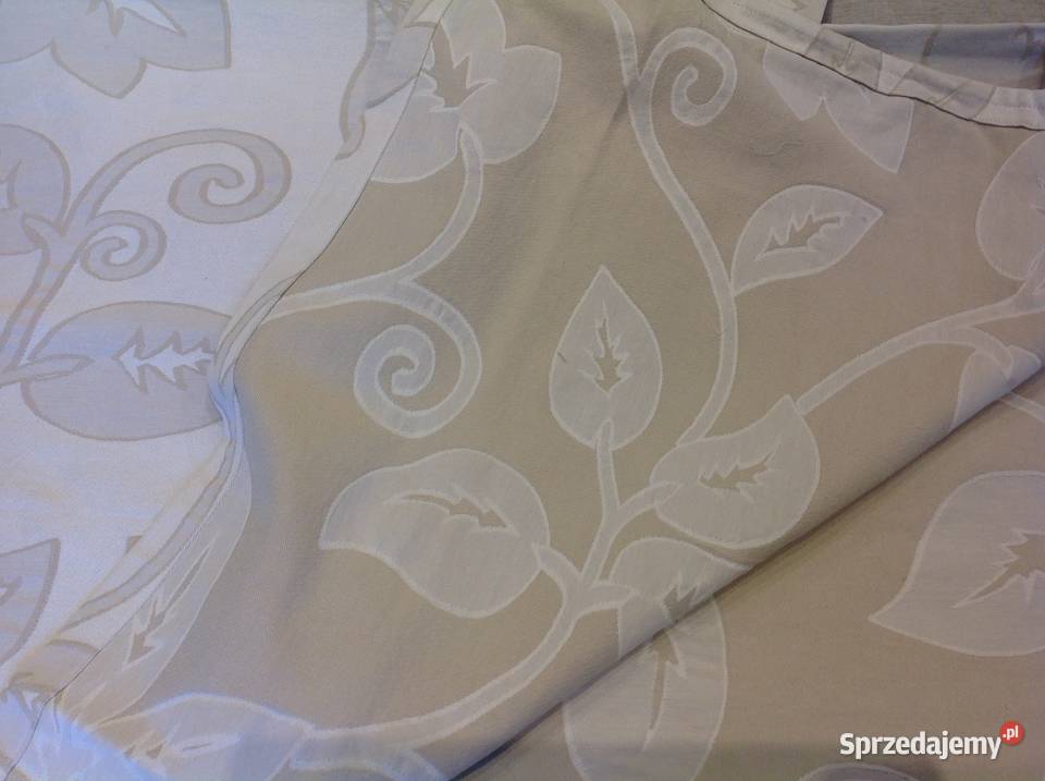 Piękne Grube zaciemniające Zasłony 148x237 Nowa Sól sprzedam