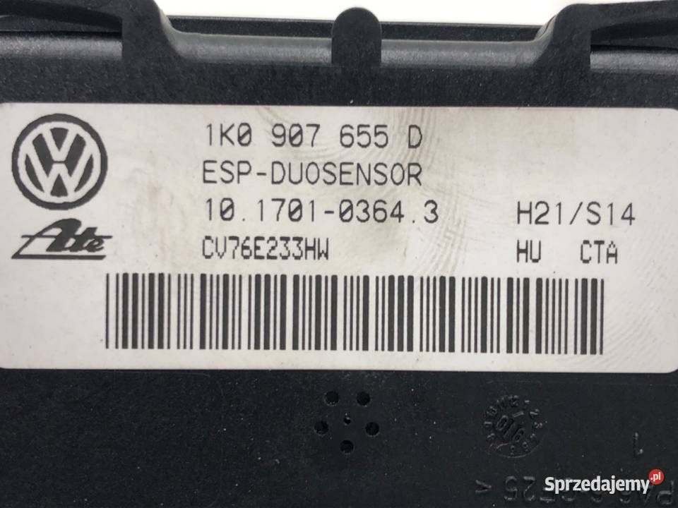 CZUJNIK ESP VW TOURAN 1K0907655D Minivan 0310