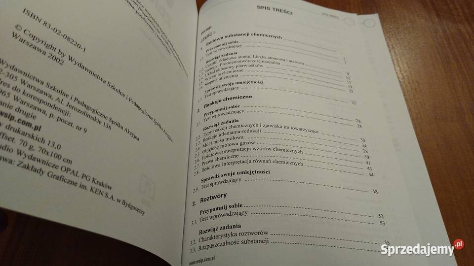 Chemia zbiór zadań liceum podstawowy i