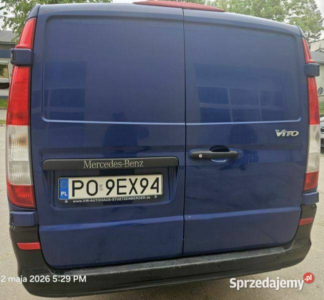 Mercedes Vito 114 22cdi 2014 639 lift długi Poznań