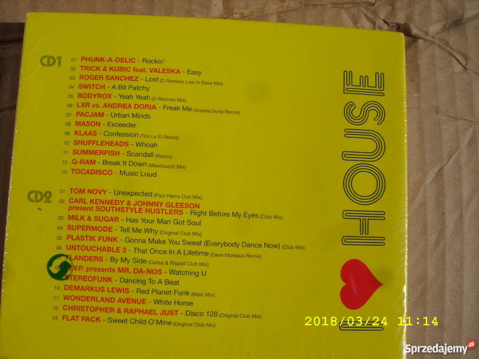 CD house I HOUSE 3 2 CD Folia Muzyka Wołów