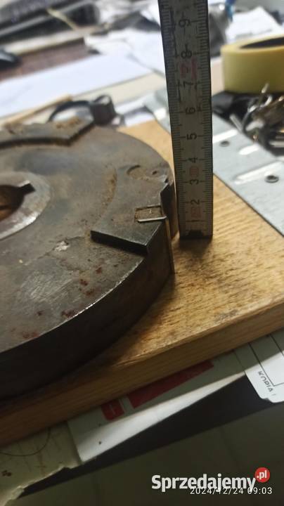 frez dysk głowica do rowków z nożykami lubuskie Kłodawa