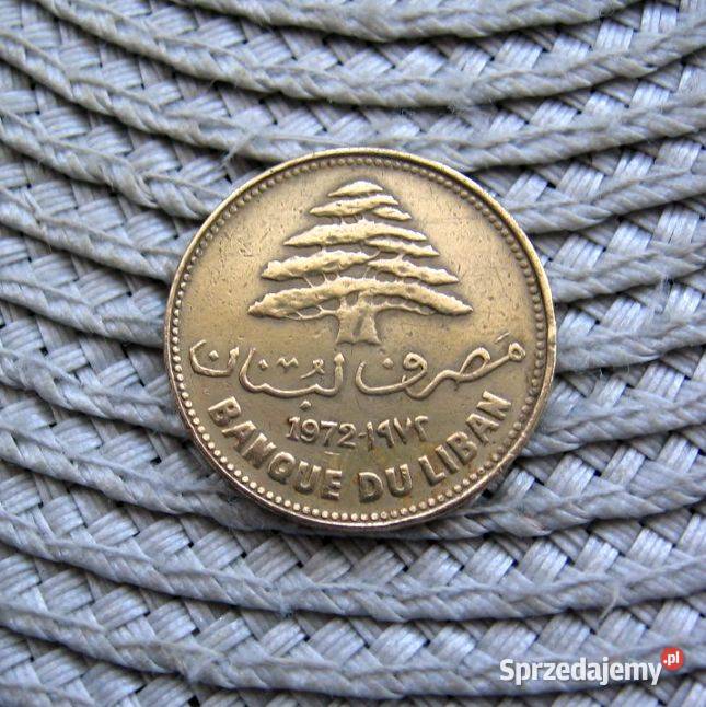 Liban 25 Piastrów 1972r Kalisz