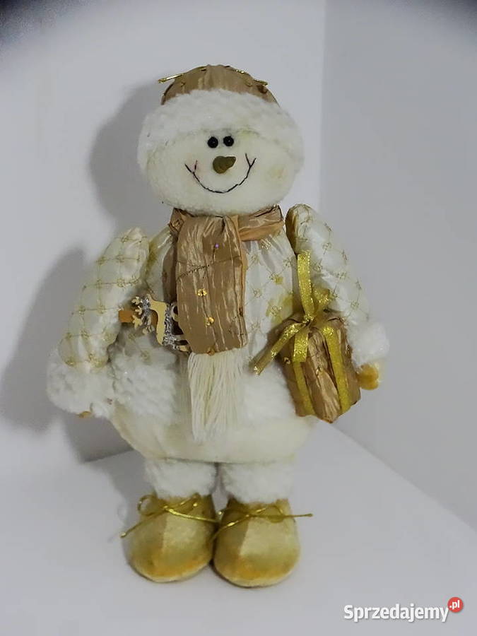 Bałwanek dekoracyjny świąteczny dekoracja lubelskie Biłgoraj