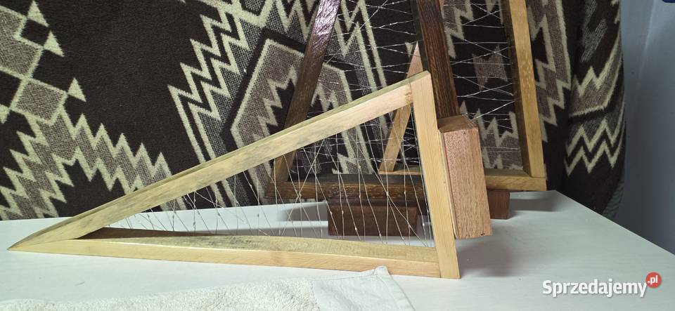 choinka święta led drewno Warszawa