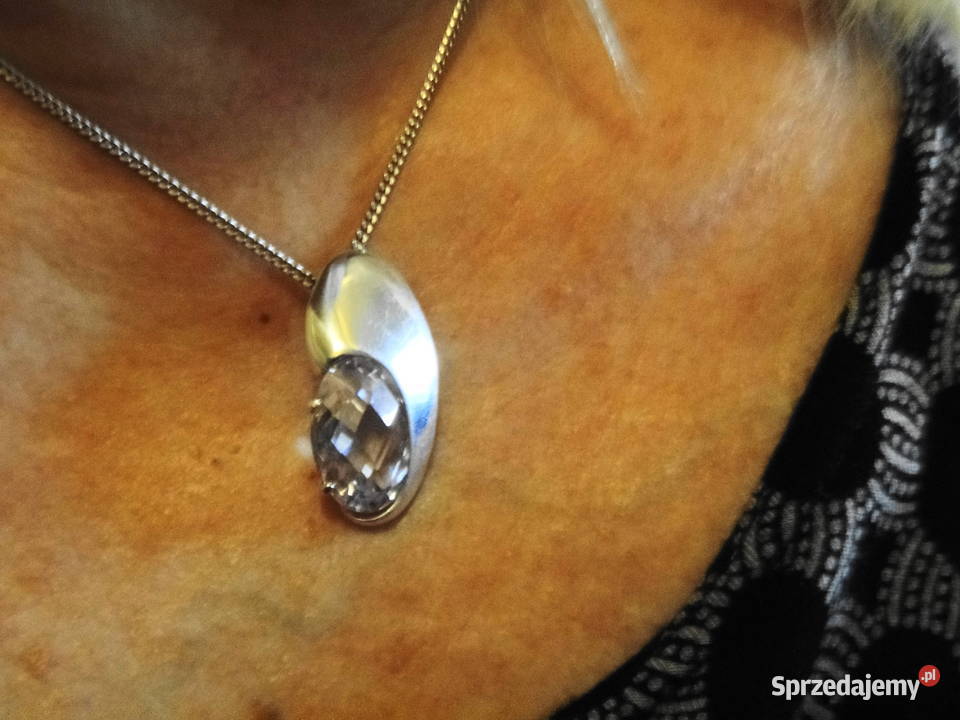 Nietuzinkowy wisiorek na łańcuszku srebro 925 2 Warszawa