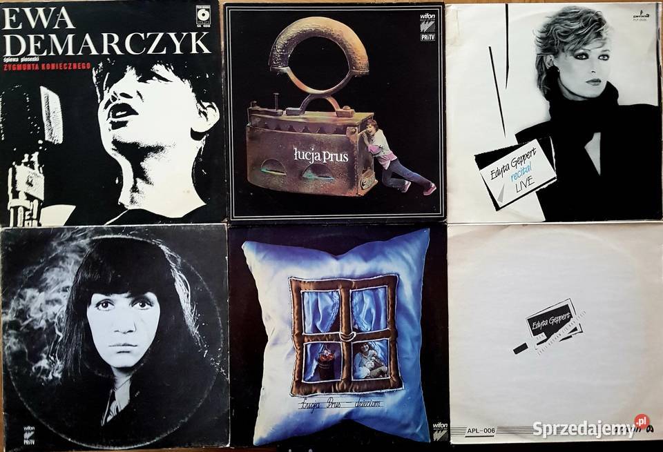 Zestaw winyli na gramofonDyskografia Polski POP Warszawa