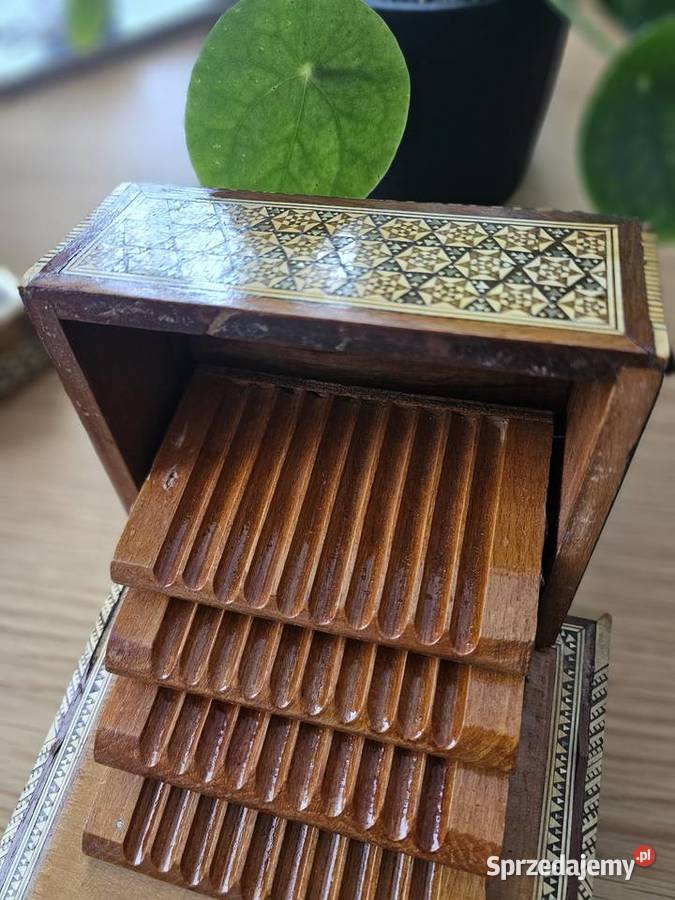 Papierosnica orient Inkrustowana Gdynia sprzedam