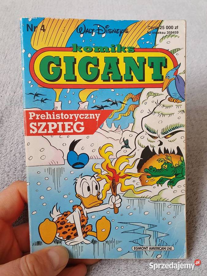 Komiks Gigant 4 1993 Pierwsza Seria Rok wydania 1993 Komiksy pomorskie Gdynia