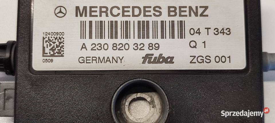 MERCEDES SL R230 WZMACNIACZ ANTENY A2308203289