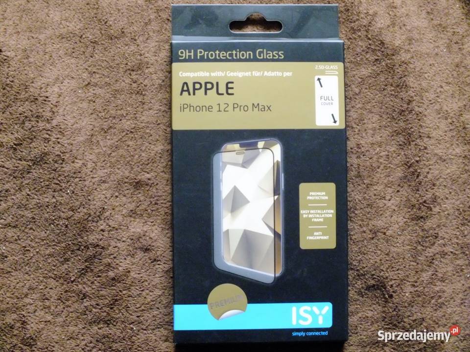 Szkło hartowane ISY do Apple iPhone 12 Pro Max 1 szt