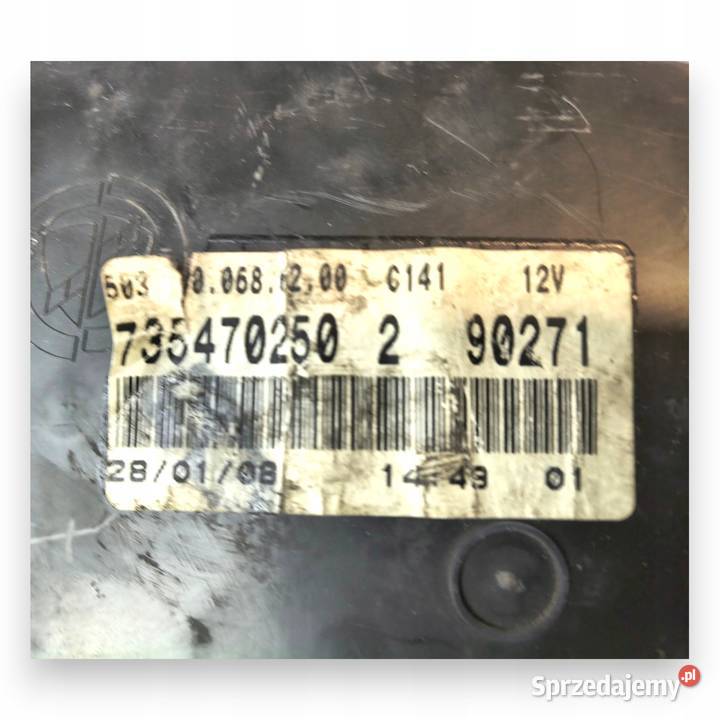 LICZNIK ZEGARY 735470250 Fiat Idea 12 14 16V 13 Chełm sprzedam