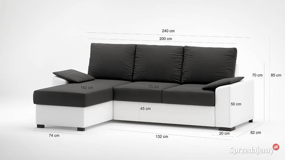 Narożnik LINCOLN 85cm Brody