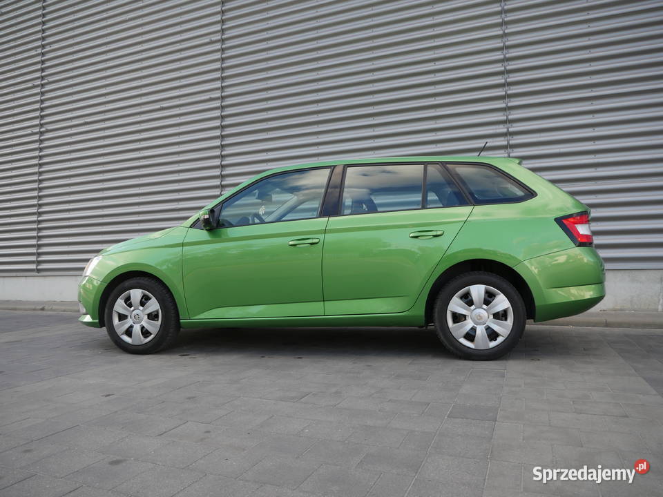 PIĘKNA Skoda FABIA III 14 TDI Zielone KOMBI mazowieckie Gostynin