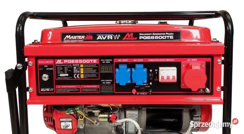 MASTERCUT PGE6500 AGREGAT PRĄDOTWÓRCZY GENERATOR