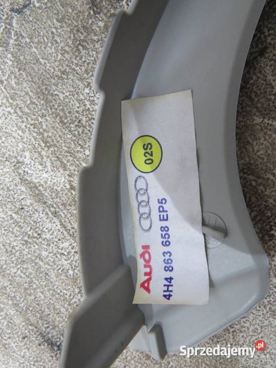 PROWADNICA ROLETY PRAWA AUDI A8 D4 4H4863658