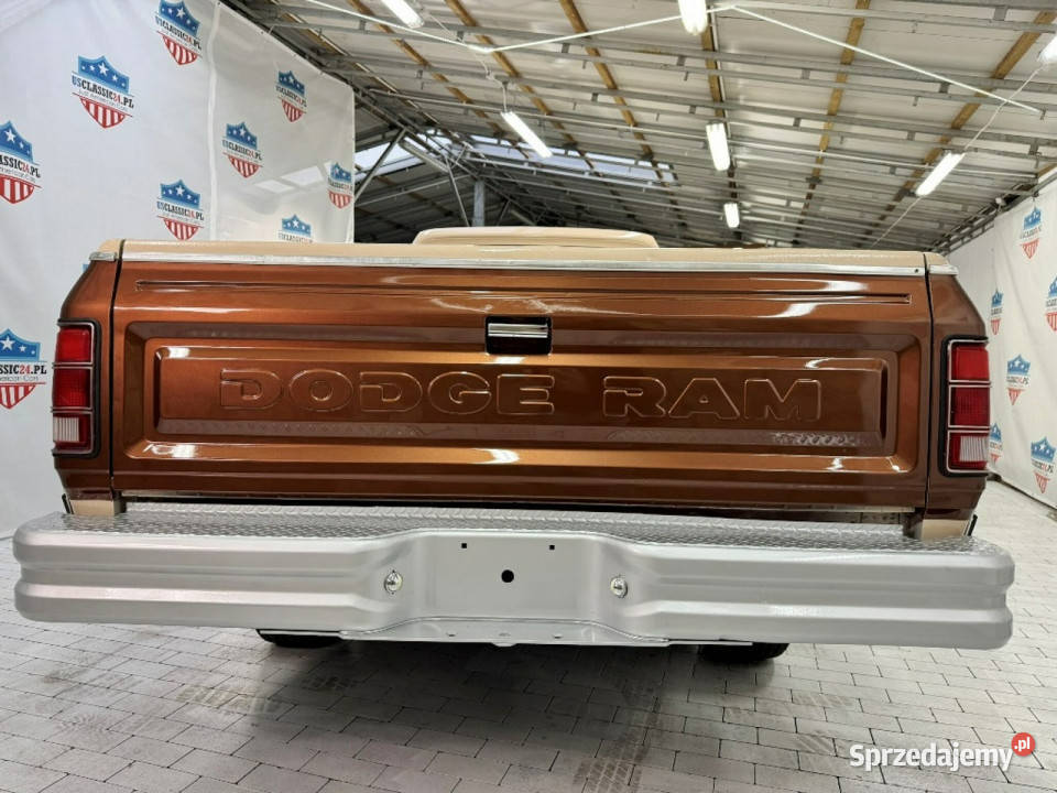 Dodge RAM PROMOCJA Dodge Ram 1984 ODNOWIONY Samochody osobowe Sulechów