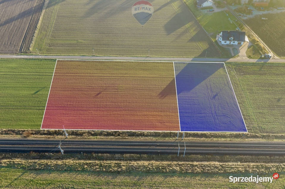 Dwie działki 6859 m w pobliżu Legnicy Siedliska