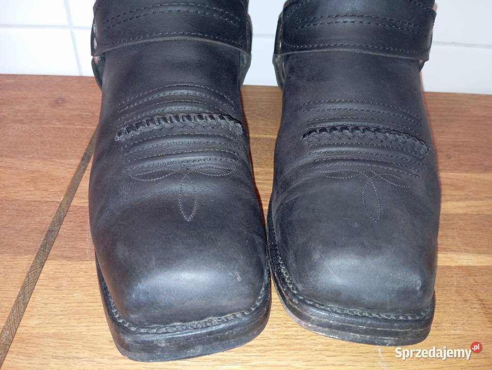 Sancho 5859 negro cowboy boots kowbojki Pozostałe Ruda Śląska sprzedam