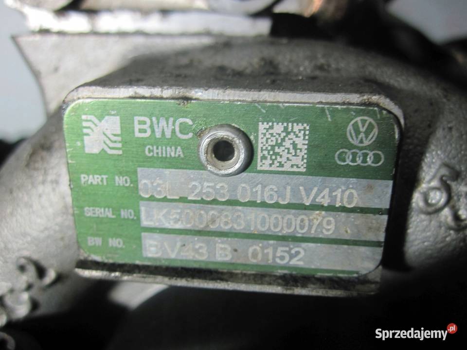 PASSAT GOLF 20 TDI CBA CBAB 140 10r Kielce